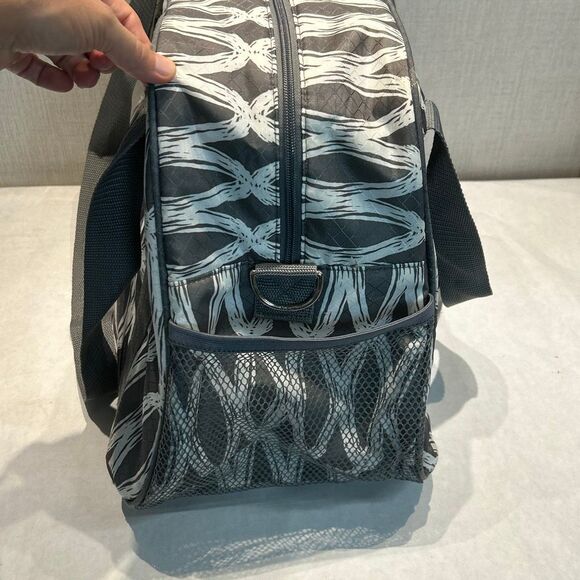 thirty-one All In Tote Duffel Bag Weekender Travel Overnight Weekender Gym Gray - Picture 7 of 11